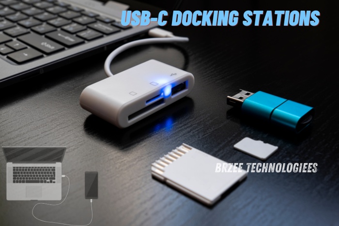 USB-C Docking Stations available at BrZee Technologiees in Coimbatore - Enhance your laptop's connectivity with our versatile docking stations, ideal for professionals seeking seamless integration with multiple devices