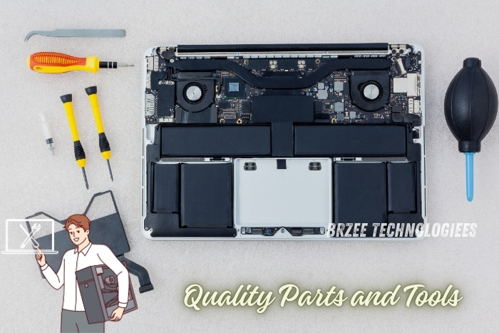 Top-Quality Parts and Tools for Laptop Repairs at BrZee Technologiees in Coimbatore  Ensuring durable and reliable fixes for all your tech needs with expert services