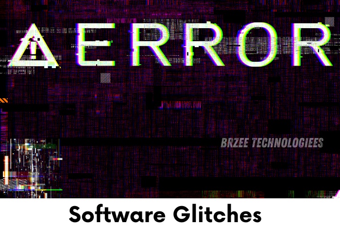 Software Glitches - Image showing a digital error screen indicating software glitches. BrZee Technologiees provides expert computer repair and software troubleshooting services in Coimbatore to keep your devices running smoothly