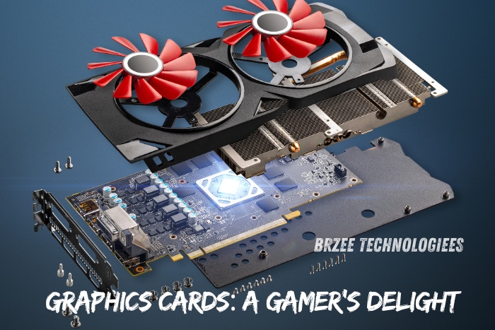 Close-up of a high-performance graphics card being assembled, highlighting its components. Ideal for gamers and power users, BrZee Technologiees in Gandhipuram, Coimbatore, offers top-quality graphics cards to enhance your gaming and visual experience.