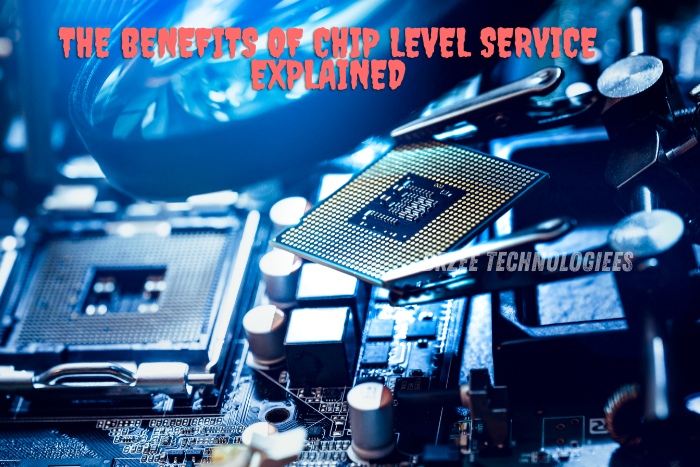 Close-up of a motherboard undergoing chip level service at BrZee Technologiees in Gandhipuram, Coimbatore. Showcasing the intricate repair process that improves computer performance, saves costs, and extends the lifespan of your devices